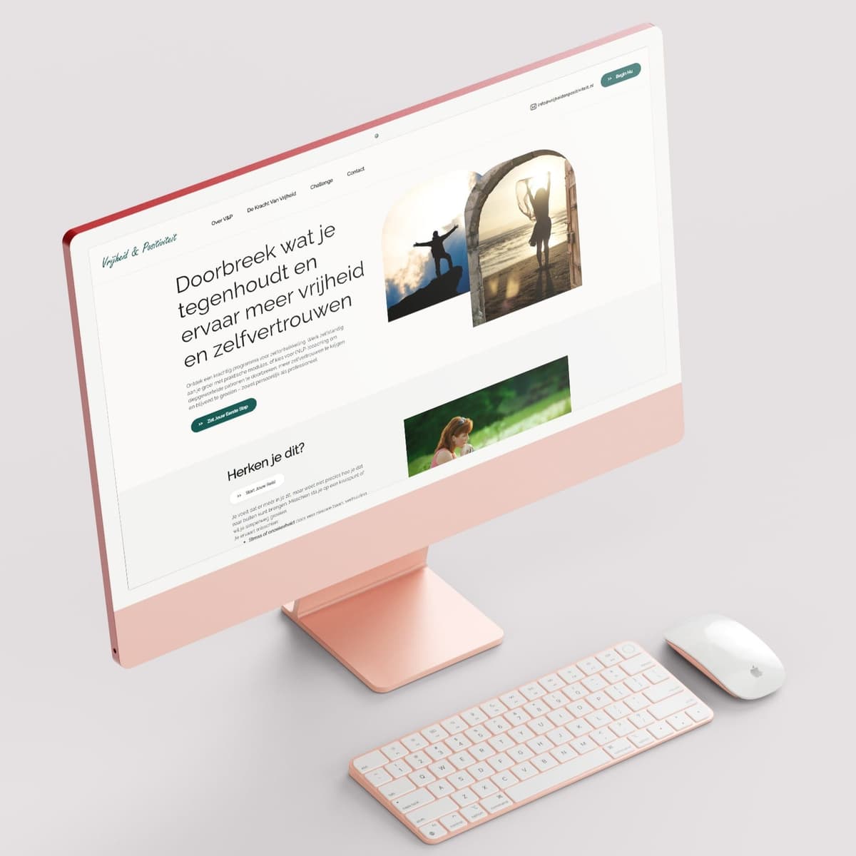Webdesign & Marketing voor Vrijheid en Positiviteit